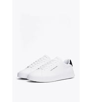 Tommy Hilfiger Kadın Moda Kort Tarzı Beyaz Sneaker FW0FW08631YBS