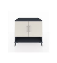Kronos Şifonyer 2 Raflı 2 Kapaklı 88x59x80 Antrasit-Aytaşı