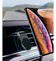 Telefon Tutucu Manyetik Izgaraya Geçme (Mıknatıslı) Silver