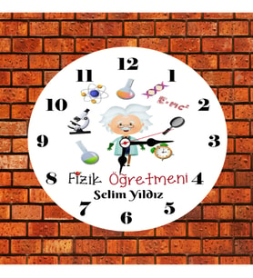 Fizik Öğretmeni Kişiye Özel Saat