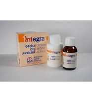 İntegra Geçici Kron Akrilik Diş Fakültesi Öğrencileri & Tüm Tamir İşlem, İçin Akrilik  120GR+100ML 