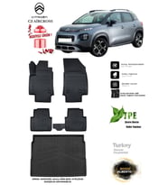 Citroen C3 Aircross 2019 Araca Özel 3D Paspas Ve 3D Bagaj Havuzu