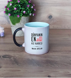 Kız Kardeş Kupa Bardak Sihirli Kız Kardeşe Doğum Günü Hediyesi