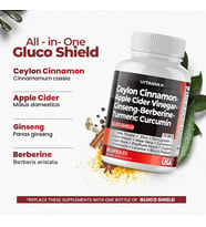 Ceylon Cinnamon Apple Cider Vinegar 60 Kapsül