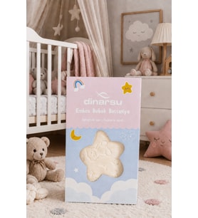 Dinarsu Embos Bebek Battaniyesi 100x120 cm Yumuşacık Dokulu, Sıcak ve K