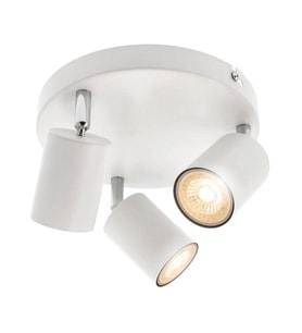 RİOLİGHT MODERN BEYAZ MUTFAK,SALON,GİYİNME ODASI,CAFELER İÇİN GÜN İŞİĞI METAL 3LÜ SPOT(AMPUL DAHİL)