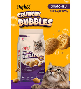 Reflex Crunchy Bubbles Kısırlaştırılmış Somonlu Yetişkin Kedi Maması 10 kg