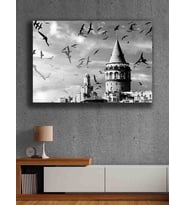 Koç stüdyo Modern tasarım kanvas tablo 50x70 (Çok Renkli)