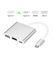 CODEGEN CDG-CNV39 0.15metre TYPE-C -HDMI_USB 3.0_TYPE-C Çevirici Adaptör Gümüş 1080p