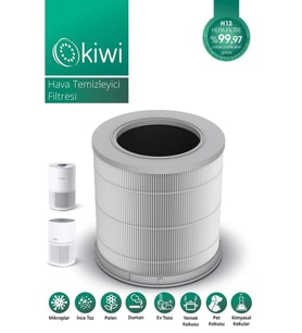 Kiwi KAP-6730F Ve Xiaomi Akıllı Hava Temizleyici Uyumlu Filtre
