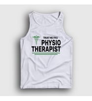 Presmono Unisex Beyaz Trust Hediye Physiotherapist Fizyoterapist Atlet 545538tt (Beyaz)
