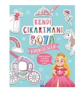 Kendi Çıkartmanı Boya Prensesler