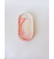 BATİK OVAL TRAY DEKORATİF ALTLIK