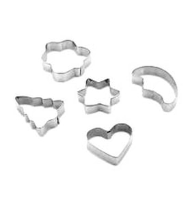 5 PARÇA METAL BİSKÜVİ KURABİYE KALIP (5668)