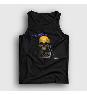 Presmono Unisex Siyah Skull Astroworld Travis Scott Atlet 43104tt