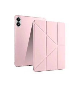 Xiaomi Redmi Pad Pro 12.1 Kılıf Kalemlikli Mars Tablet Kılıfı - Rose Gold