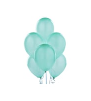 Balonevi Balon 12" Baskı Su Yeşili 12 İnç Balon (100 Lü Paket)