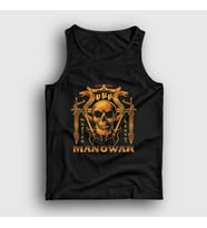 Presmono Unisex Siyah God Of Fire Manowar Atlet 63481tt
