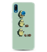 Huawei P20 Lite Mate 10 20 Lite Pro P40 Lite KılıfDesemli Silikon Avokadolar1352