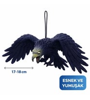 Northcity Asılabilir Lateks Kartal Dekor Süsü Siyah 17-18 Cm - Gerçekçi Tema Dekorasyonu