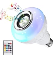 Ayt Ledx AL-SPKR Kumandalı Bluetooth Hoparlörlü Ampul E27 500 Lümen Rgb Renkli Led Aydınlatma