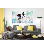 FIRÇA TUTAN KÖPEK BOYAMA MDF TABLO-2914 MODEL-B