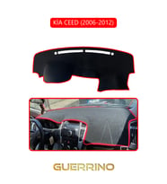 KİA CEED 2006-2012TORPİDO KORUMA HALISI KIRMIZI KENAR