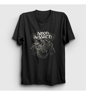 Presmono Unisex Siyah Vikings Amon Amarth T-Shirt 389393tt