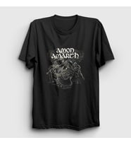 Presmono Unisex Siyah Vikings Amon Amarth T-Shirt 389393tt