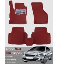PEUGEOT 308 (2007-2012) Uyumlu EVA Paspas Tam Set–Araca Özel,Oto Paspas,Kolay Montaj