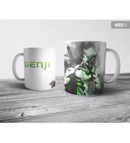 Pixxa  Genji - Overwatch - Kupa Bardak