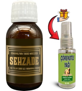 Lokman Şirvan Osmanlı Şurubu Yoğun Bitki Extratlı Şehzade Iksiri Şurubu 50 Ml + Çörek Otu Yağı