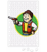 Fallout Fan Boy Puzzle 240 Parça Yapboz
