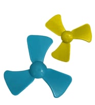 Powermaster PM-25380 5.5Cm Çap 3 Bıçaklı Oyuncak Motoru Plastik Pervane