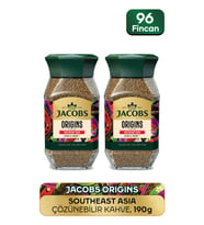 Jacobs Origin Southeast Granül Kahve Cam Kavanoz 95 gr X 2 Adet