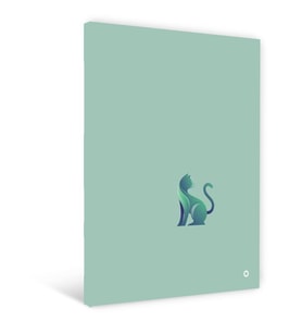 Motivasyon Defter Kedicik Yeşil