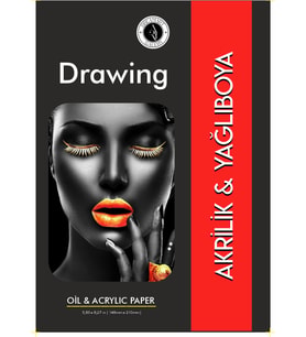 Dreamart Galery Sketchpad Sketchbook Yağlıboya Akrilik Boya Çizim Defteri A5