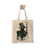 Roronoa Zoro One Piece 01 Beyaz Bez Çanta Uzun Saplı Alışveriş Çantası Plaj Çantası