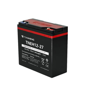 Tianneng TNEH 12-27 uzun çevrim ömrü siyah altın pil elektrikli motosiklet 12v 27ah