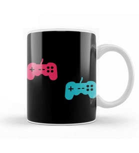 Gamer Who Controls You Kupa Bardak Porselen