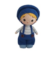 Atlas Bebek Amigurumi Organik Oyuncak