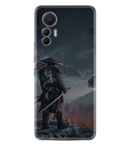 Xiaomi 12 Lite Kılıf Silikon Desen Özel Seri Warrior 1653