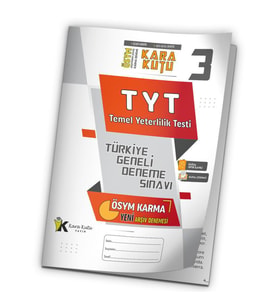 2024 TYT ÖSYM Arşivi Karma Kara Kutu Çıkmış Soru Türkiye Geneli D. Çözümlü Denem