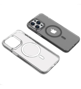Lexroo iPhone 14 Pro Kılıf Wireless Şarj Özellikli Şeffaf Efsane Kılıf - Renksiz