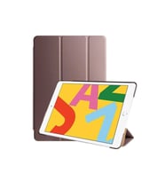 Apple iPad 10.2 2021 (9.Nesil) Uyumlu Zore Smart Cover Standlı 1-1 Kılıf (Gold)