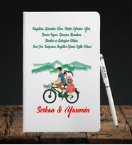 Sevgililer Gününe Özel Defter Kalem Seti 12