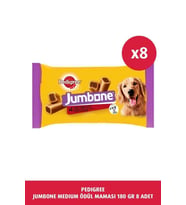 Pedigree Jumbone Sığır Etli Köpek Ödül Maması 180 G*8