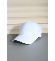 Cappello Beyaz Spor Şapka Unisex Arkası Cırtlı Ayarlanabilir 24SAPKADUZ
