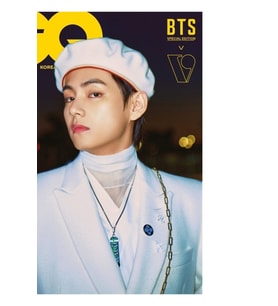 Bts Vogue Kapak V Taehyung Tablo Ahşap Poster Dekoratif Kod1598