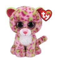 Beanie Boos Lainey Pembe Yeşil Leopar 15 cm